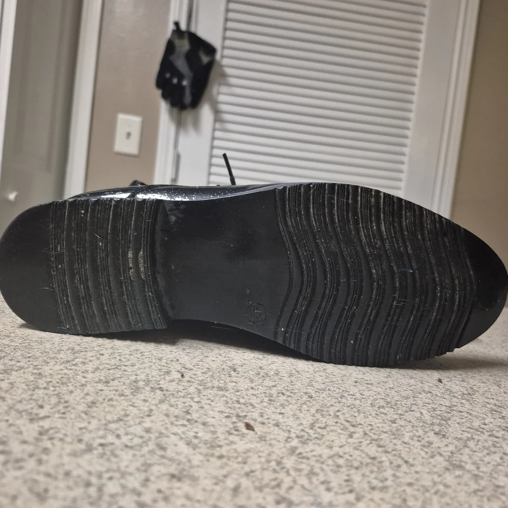 Nee Style Classic Black Men's Dress Shoes